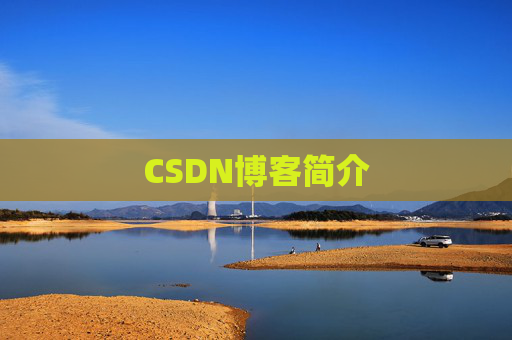 CSDN博客简介